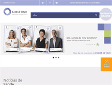 Tablet Screenshot of ghelfond.com.br